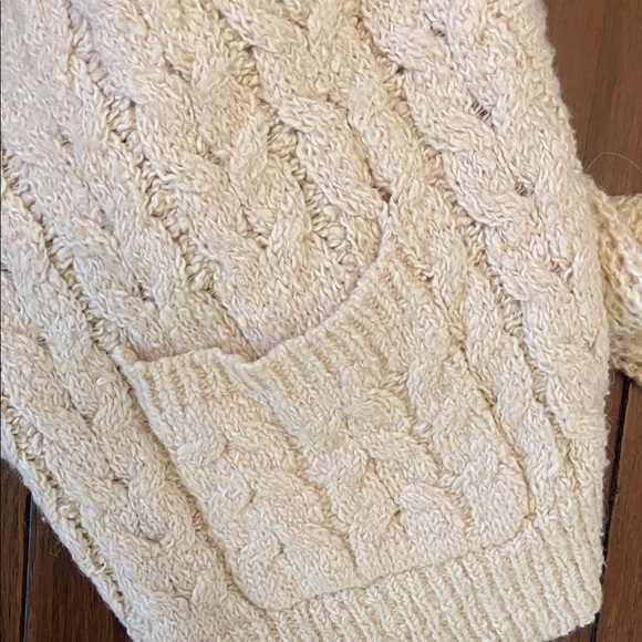 John & Jenn Cozy Cream Cable Knit Sweater - Picture 6 of 6